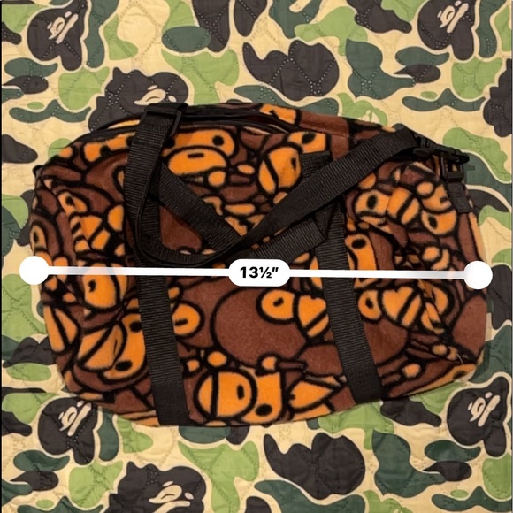Bape A Bathing Ape Baby Milo Mini Duffle Bag - Picture 4 of 5
